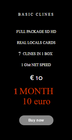 subscription 1 month cccam full package 7 clines